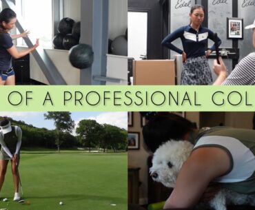 Life of a Professional Golfer:  Practice, Working Out, Retrofitting My Putter