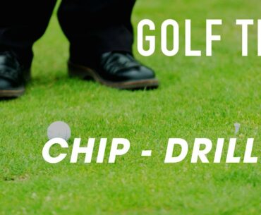 GOLF TIPS: How To Chip - Drill #1