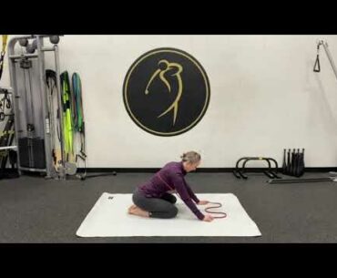 Thoracic mobility exercise to improve your golf swing