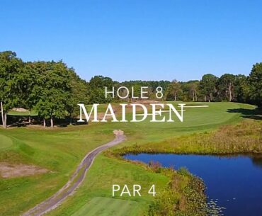 Dedham Country and Polo 18 hole fly over