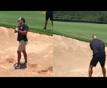 Patrick Mahomes And Travis Kelce Playing Golf During Off Season