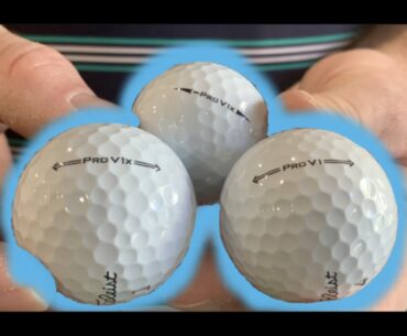 Titleist 2021 Pro V1, Pro V1x and Pro V1 Left Dash review