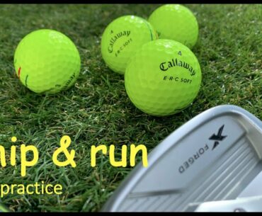 Master the short game with the chip and run shot