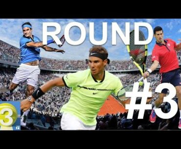 RG Round Three: Federer Persists, Nadal & Djokovic Roll | Three Ep. 43