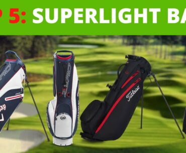 BEST GOLF LIGHT STAND BAGS 2021!