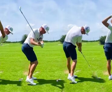 JUSTIN THOMAS GOLF SWING 2021 - IRON & DRIVER - SLOW MOTION 240FPS HD