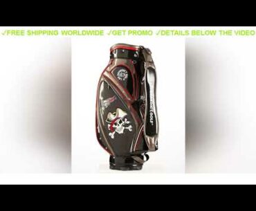 [Deal] $176 Golf Standard Bag LEEB Cart Bags With Rain Hoods PU Leather 5 Ways Embroidery Golf Tour