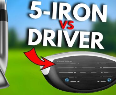 Driver vs 5-Iron For a NEW GOLFER!?