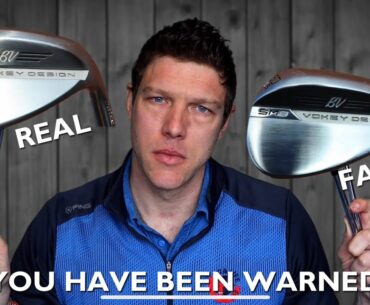 Reviewing the fake SM8 vokey wedges
