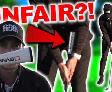 GOLF PUTTER TEST - ist das legales Schummeln? (EvnRoll 2 Midlock Armlock Putter)