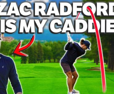 What Can I Shoot On 9 Holes With ZAC As My CADDIE? | With TRACERS | Micah Morris