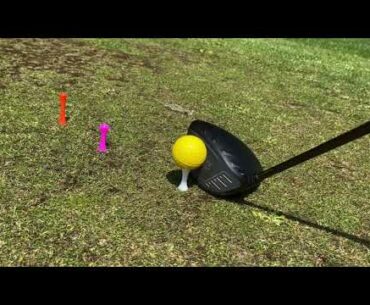 Tee height. Is yours helping or hindering