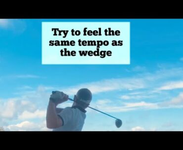 Drill for Driver Rhythm | Golf