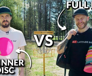 PRO DISC GOLFER (1 DISC) vs BEGINNER (FULL BAG) #2