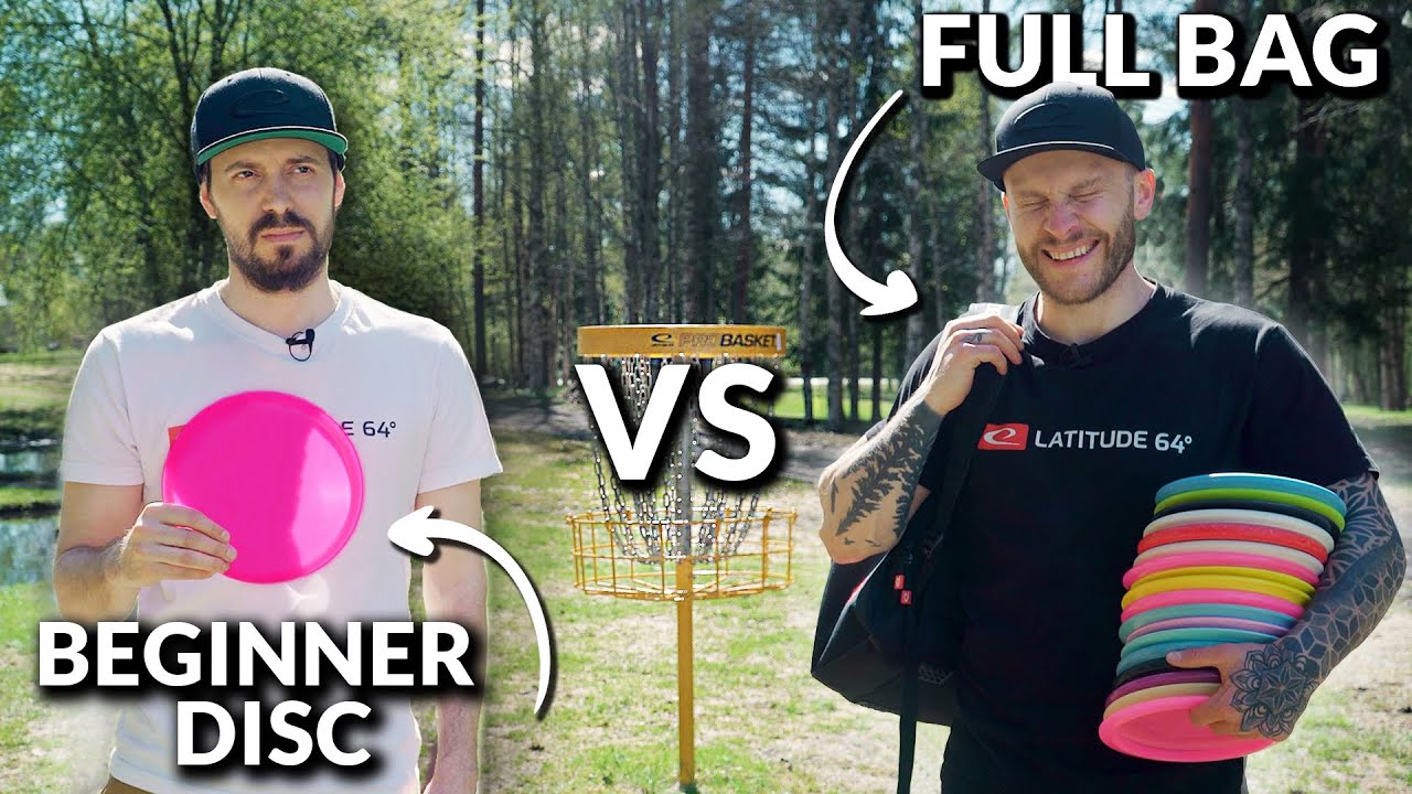 PRO DISC GOLFER (1 DISC) vs BEGINNER (FULL BAG) #2 PRO DISC GOLFER (1 DISC) vs BEGINNER (FULL BAG) #2