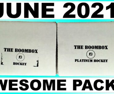 WHY NOT BOTH? - Opening The BOOMBOX Platinum Hockey + Standard BOOMBOX Hockey - June 2021