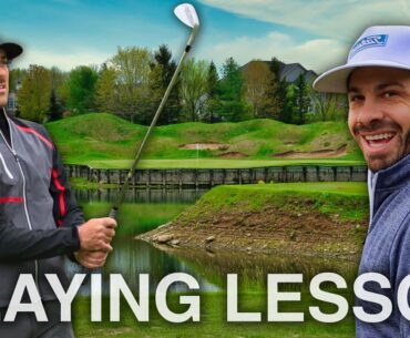 Playing Lesson at the Leadbetter Golf Academy