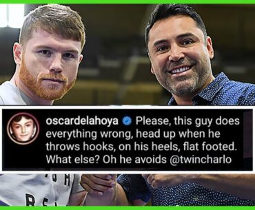 De La Hoya ATTACKS Canelo Alvarez