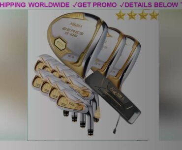 [Sale] $712.5 Golf Clubs Complete Set OEM Honma Beres S 06 4 star golf club sets Driver+Fairway+Gol