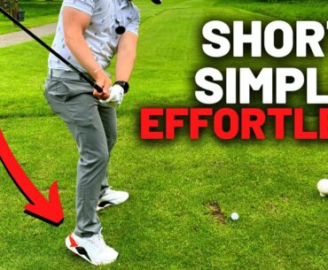 SHORT BACKSWING MOVE! AMAZINGLY EASY GOLF SWING FOR SENIORS!