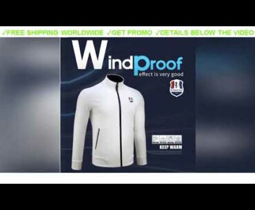 PROMO PGM Apparel Men Waterproof Coat Windbreaker Vest High Quality Long Sleeve Golf Table Tennis S