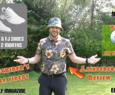 Golf Show Episode 33 | J.Lindeberg review | Rules - Teeing Area | Adidas ZG21 & FJ Flint 2 months on
