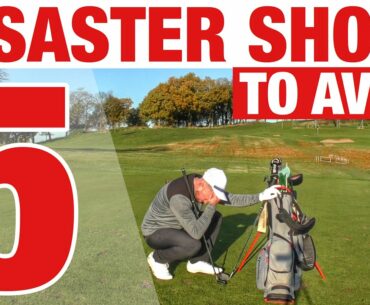 5 DISASTER SHOTS THAT RUIN YOUR SCORES - SIMPLE GOLF TIPS