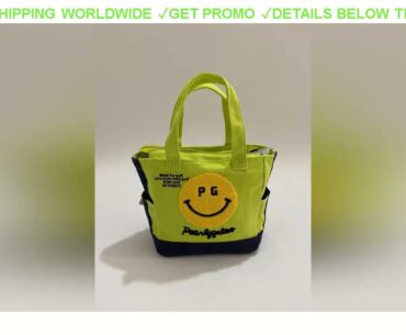CHEAP VICKY G GOLF CLUBS BAG PEARLY GATES SMILE FACE GOLF HAND BAG 5 COLORS PEARLY GATES GOLF HANDB
