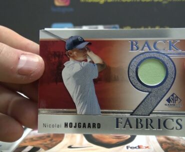 Tyler's 2020/21 Upper Deck Sp Game Used GOLF Box Break