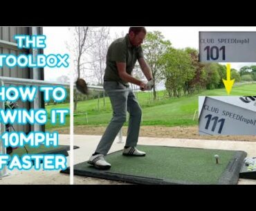 HOW TO GAIN 13MPH CLUB HEAD SPEED IN ONE HOUR | THE TOOLBOX | PIERS