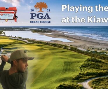 Playing the Kiawah Island Ocean Course From the Back Tees on my Low-Cost Home Golf Simulator!