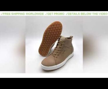 [Sale] $65.45 Skateboarding Shoes Golf Shoes Men New High Top Golf Sneakers for Men Golf Skateboard