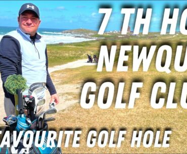 7th HOLE NEWQUAY GOLF CLUB. MY FAVOURITE GOLF HOLE SERIES 2021