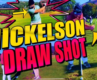 PHIL MICKELSON Pelz Draw Golf Swing