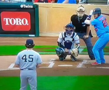 Gerrit Cole Makes Josh Donaldson Look Awful To Much Spin Rate I Guess. Knees Okay?.. Buckle Much