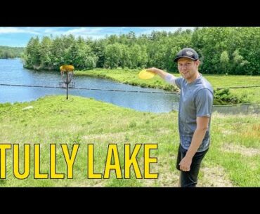 PLAYING DISC GOLF AT TULLY LAKE!!
