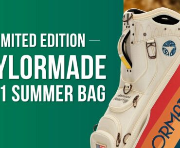 LIMITED EDITION - TaylorMade 2021 Summer Staff Bag Now Available!