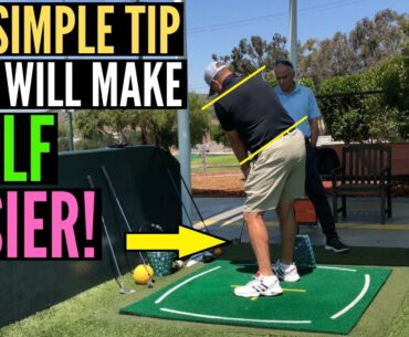 One Simple Tip That Will Make Golf SOO Much Easier!