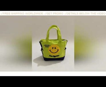 [Sale] $50 VICKY G GOLF CLUBS BAG PEARLY GATES SMILE FACE GOLF HAND BAG 5 COLORS PEARLY GATES GOLF