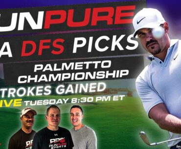 THE PALMETTO CHAMPIONSHIP AT CONGAREE DRAFTKINGS PGA PICKS - STROKES GAINED
