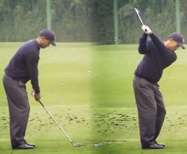 TIGER WOODS GOLF SWING 2003 - IRON & DRIVER - SLOW MOTION 240FPS HD