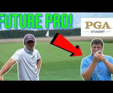 Can I BEAT a future PGA Professional? | Extremely Funny | Match Play | Sam Laydon