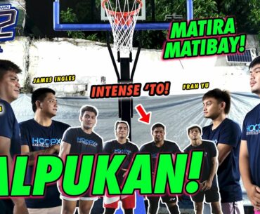 INTENSE ANG BAKBAKAN NG MGA PLAYERS SA ALL-STAR EDITION | 2 ON 2 BASKETBALL