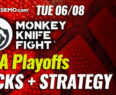 Monkey Knife Fight NBA Fantasy Picks & Strategy | Tuesday 6/8