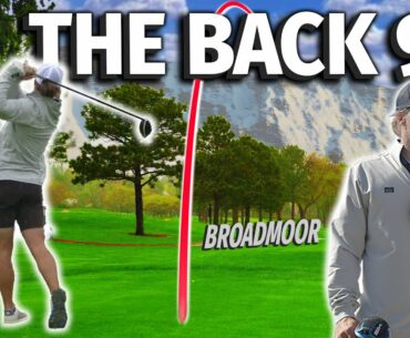 CAN I BEAT MY RECORD? | Back 9 Broadmoor Course Vlog | Micah Morris