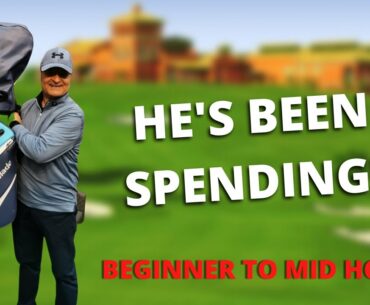 WHAT'S IN THE BAG?! (BEGINNER TO MID HCP GOLFER IN 30 DAYS)