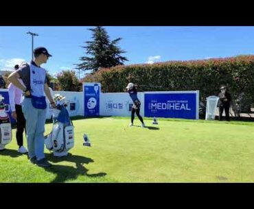 Pornanong Phatlum slow motion golf swing LPGA Mediheal