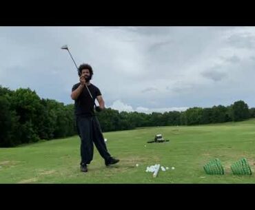 Excellent Day With the Driver, Antique Driver, Callaway 3-Wood, and 40- Year Old 3-Wood Today