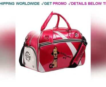 [Deal] $100 New LeeB Golf Clothing Bag Outdoor Waterproof PU Travel Golf Shoes Bags 3 Colors For Wo