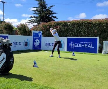 Janie Jackson slow motion golf swing LPGA Mediheal